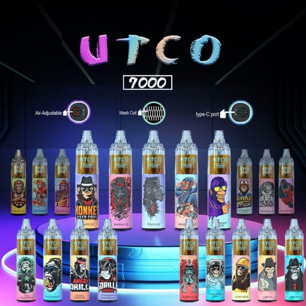 UTCO Gorilla 7000 tiri (puff) sigarette elettroniche usa e getta Kit ricaricabile prezzi bassi | it.vapormo.com It.VaporMo.com UTCO Gorilla 7000 tiri (puff) sigarette elettroniche usa e getta Kit ricaricabile prezzi bassi | it.vapormo.com It.VaporMo.com