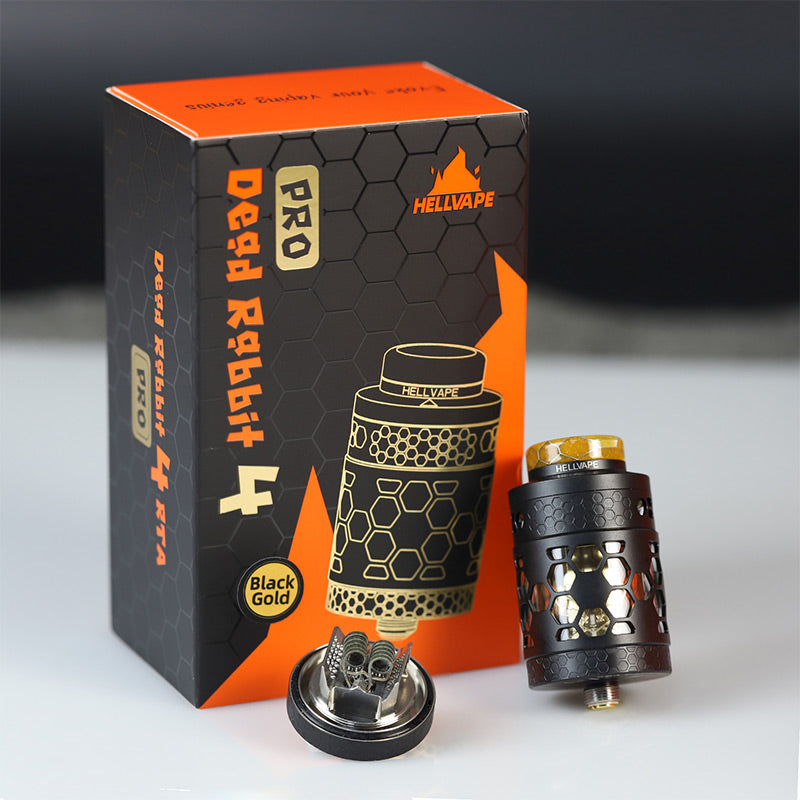 Hellvape Dead Rabbit 4 RTA Pro Atomizzatore 5,5 ml