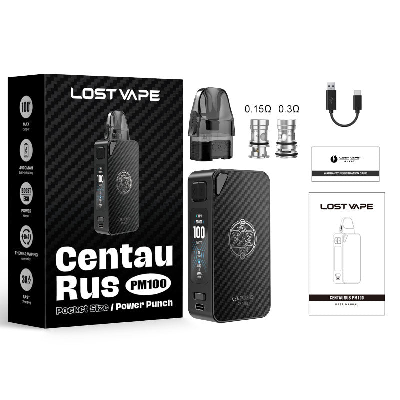 Kit Pod Lost Vape Centaurus PM100 100W