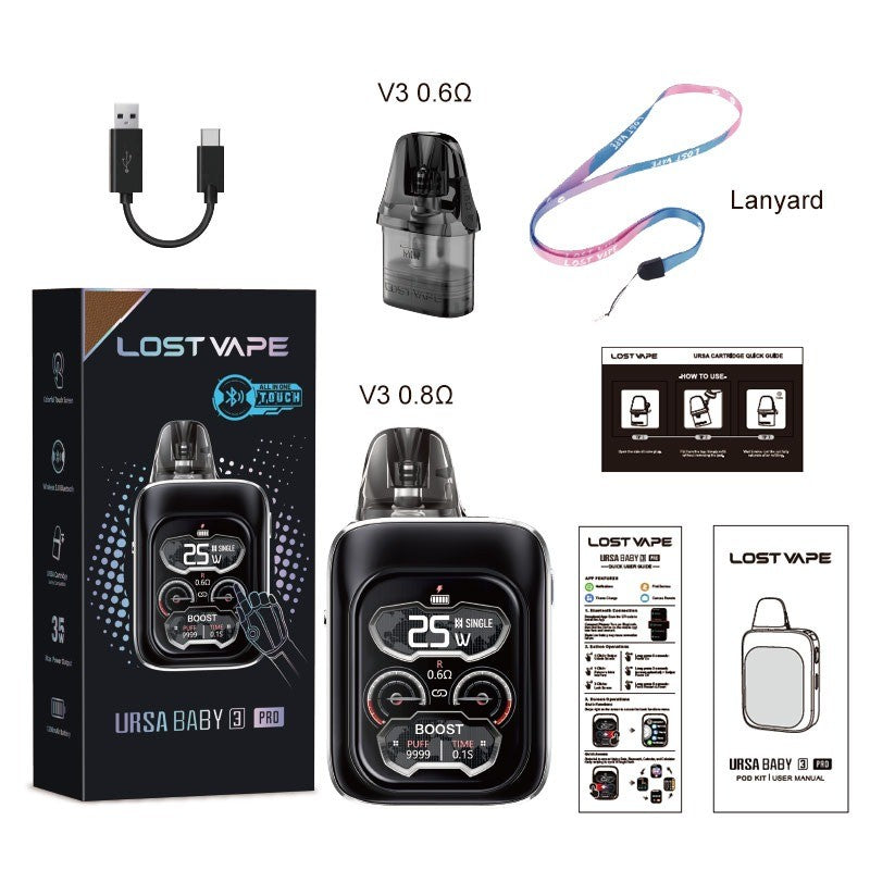 Kit Pod Lost Vape Ursa Baby 3 Pro 1300mAh