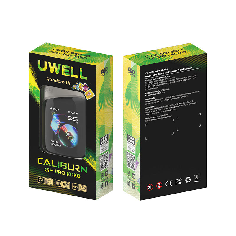 Kit Uwell Caliburn G4 Pro Koko pod 35W