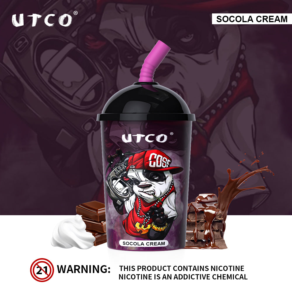 Kit Vape UTCO Puff Panda 8000 tiri (puff) sigarette elettroniche usa e getta ricaricabile