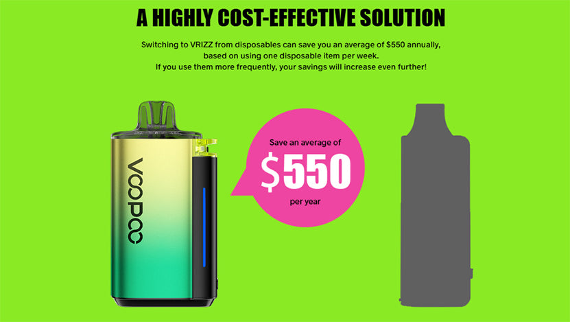 Kit Pod VOOPOO Vrizz 800mAh 15ml
