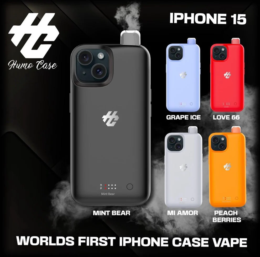 Kit monouso Humo Case iPhone 15 30K Puffs (30000 Puffs)