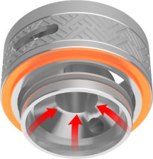 Digiflavor Pharaoh RTA Atomizzatore 4,6ML