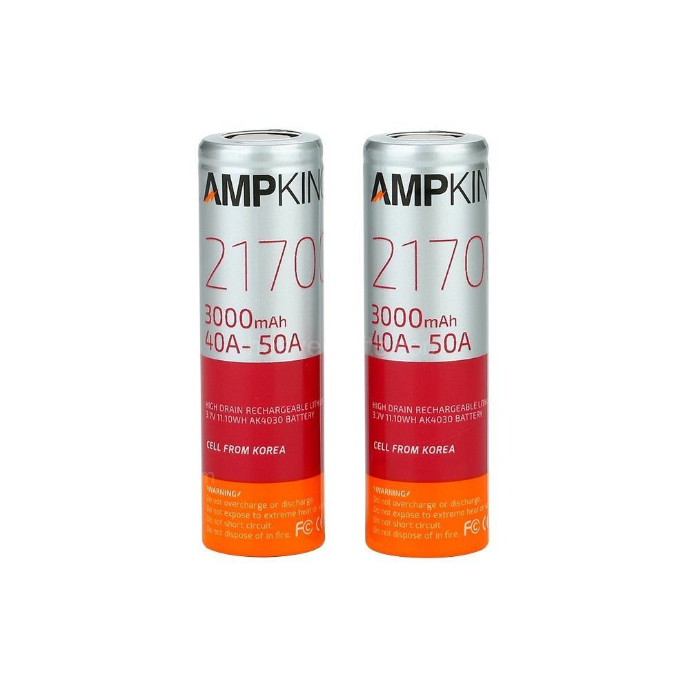 Ampking AK4030 21700 High-drain Li-ion Batteria 35A 3000mAh