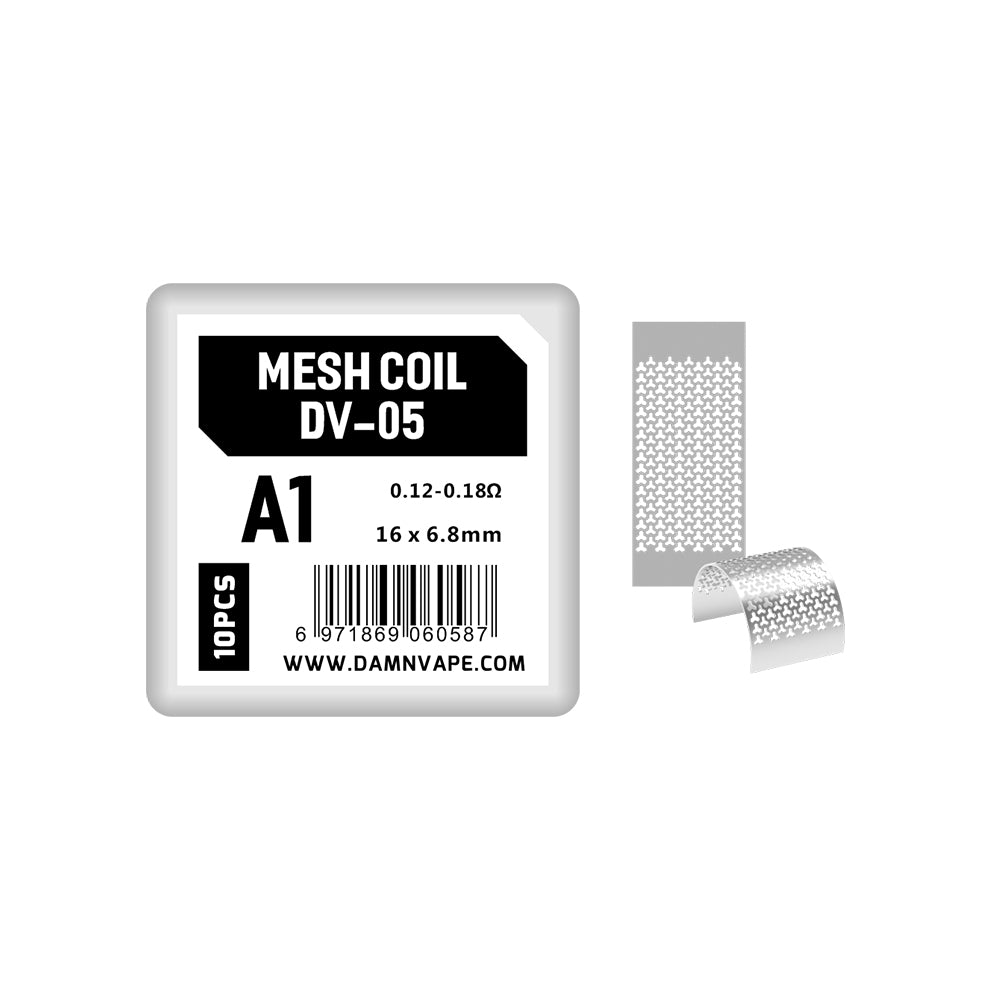 Damn Vape DOOM X RTA Bobina in rete di ricambio 10 pezzi