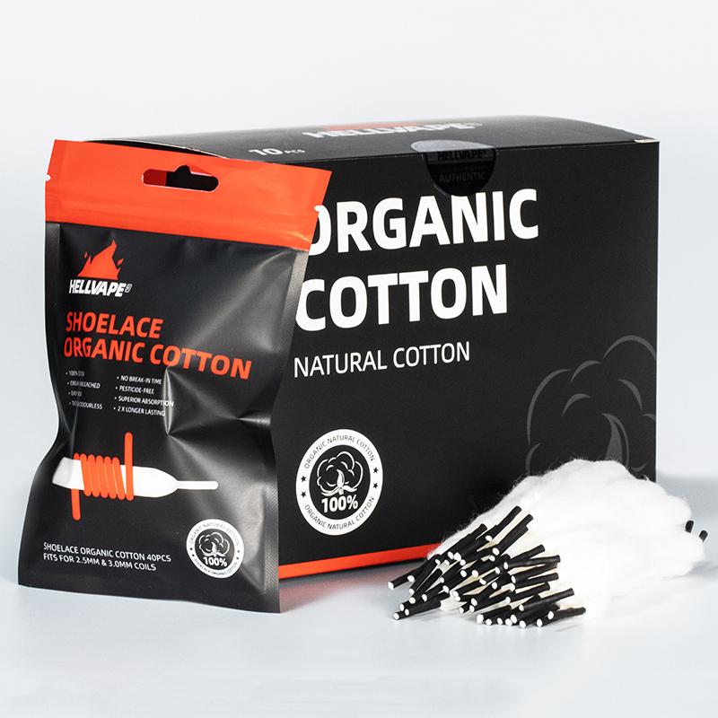 Hellvape Lacci per scarpe in cotone organico 40 pezzi/pacco