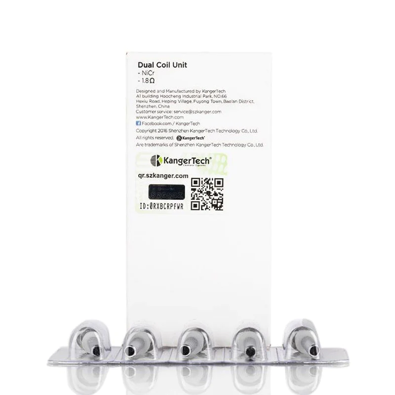 Sostituzione Kanger Nuova bobina doppia 5 pezzi/confezione