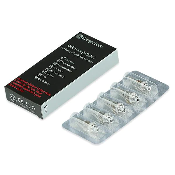Bobina di ricambio KangerTech VOCC-T 5 pezzi/confezione