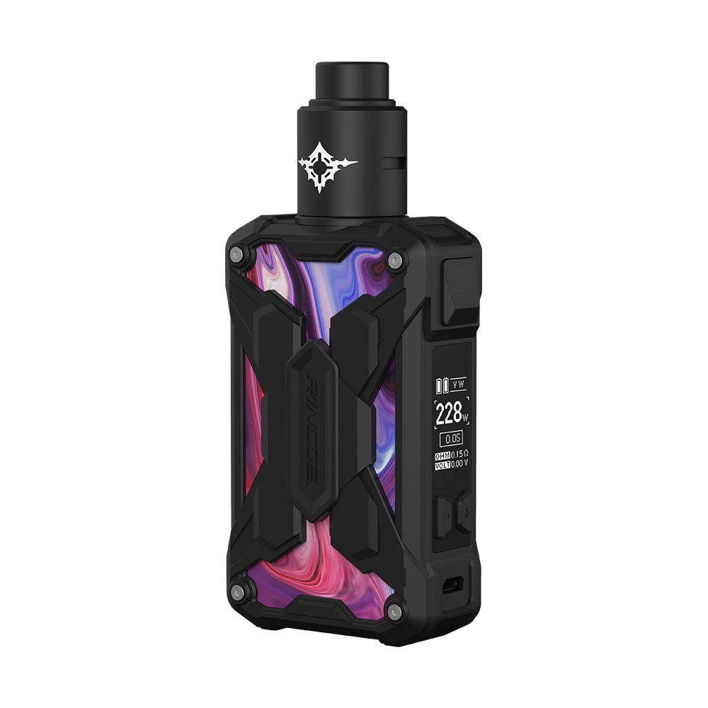 Rincoe Mechman Lite Kit 228W con Metis RDA