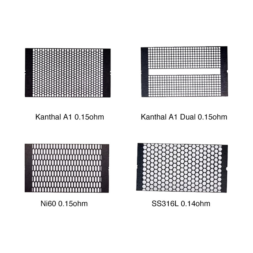 Bobina di ricambio per striscia di rete Steam Crave per Aromamizer Plus V2, Titan RDTA, Supreme V3 (10 pezzi / pacco)