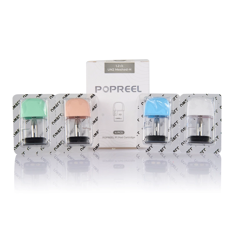 Uwell Popreel P1 cartuccia pod di ricambio 2 ml (4 pezzi/confezione) per Kit Popreel P1 / Kit Popreel PK1