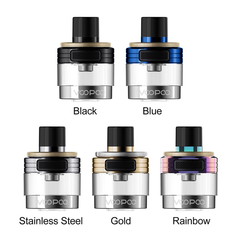 VOOPOO PnP-X Cartuccia Pod Vuota 5ml per Kit DRAG S PNP-X, Kit DRAG X PNP-X