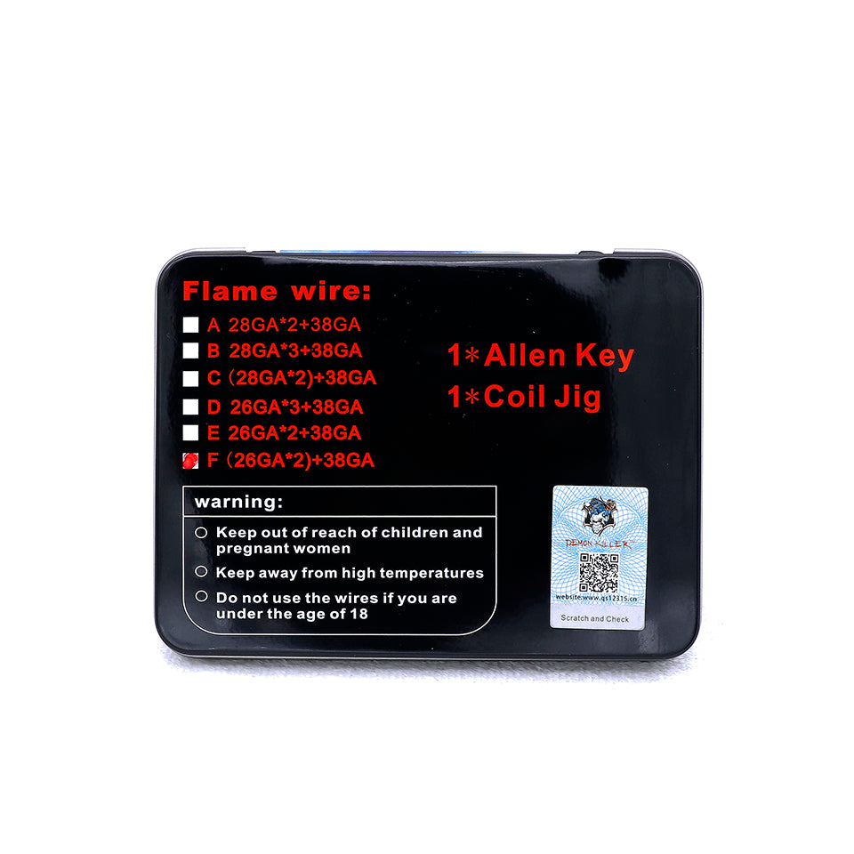 Demon Killer Flame cavo di riscaldamento Ni80 10 Piedi/Pacco