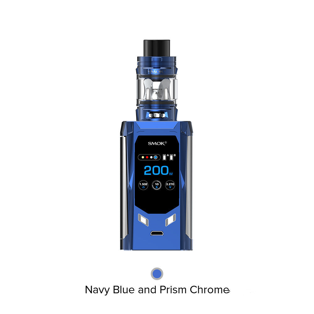 SMOK R-Kiss 200W Starter Kit con 2ml TFV-Mini V2 Atomizzatore