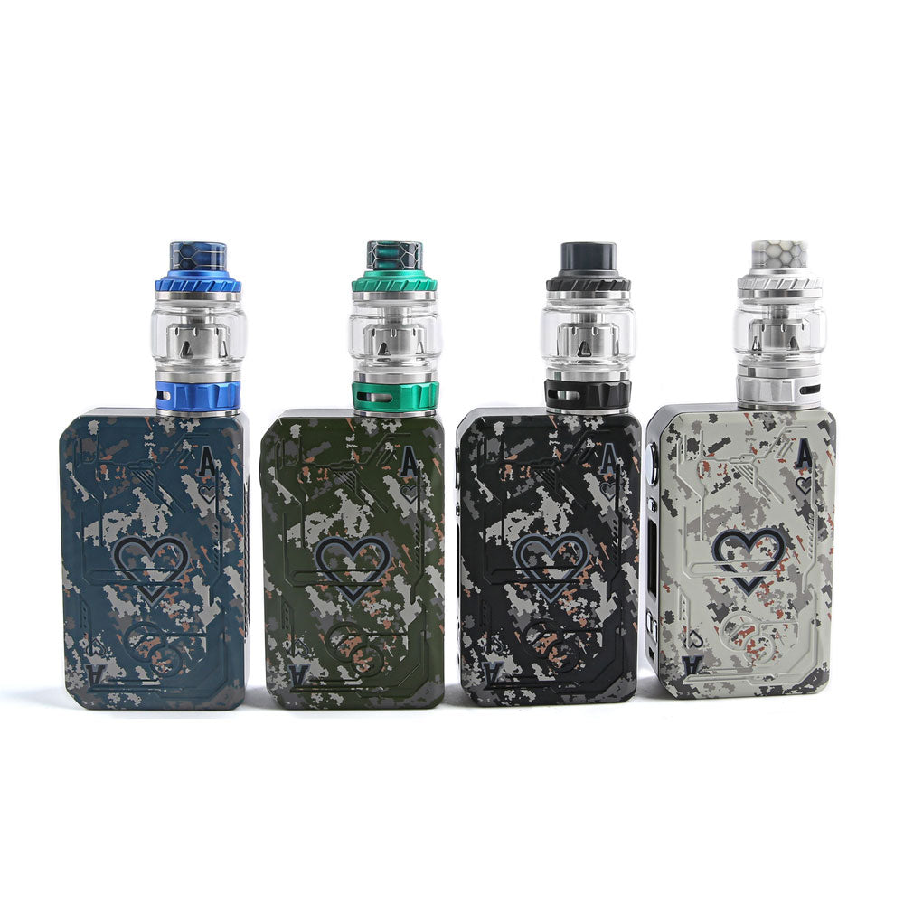 Teslacigs Poker 218 Kit con Resin Tallica Mini Tank 4ml/6ml