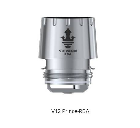 Pacco da 1 Pezzo Smok V12 Prince RBA Dual Coil 0,25 Ohm