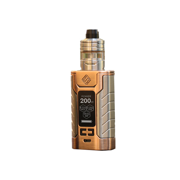 Wismec SINUOUS FJ 200 200W Kit con Divider Atomizzatore 4600mAh & 4ML