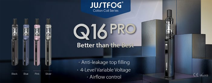 Anteprima del kit Justfog Q16 Pro - Dall'inizio al “Pro”?