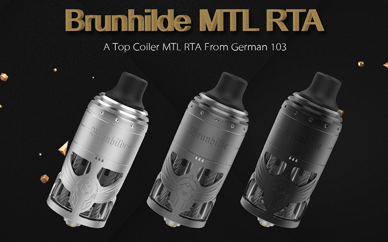 Anteprima di Vapefly Brunhilde MTL RTA | Top Coiler MTL RTA