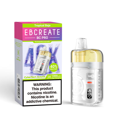 Kit monouso EBCREATE BC PRO 40K 40000 Puffs