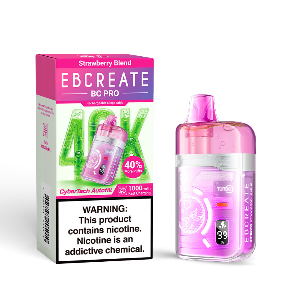 Kit monouso EBCREATE BC PRO 40K 40000 Puffs