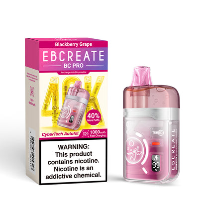 Kit monouso EBCREATE BC PRO 40K 40000 Puffs