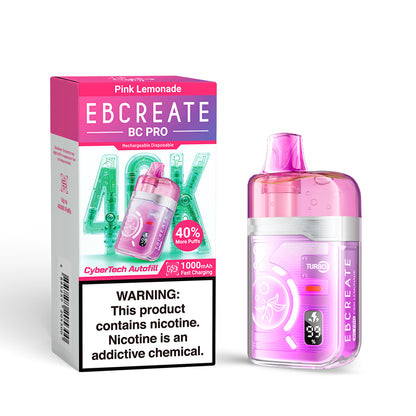 Kit monouso EBCREATE BC PRO 40K 40000 Puffs