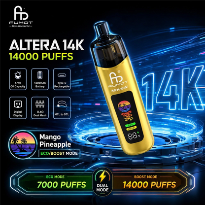 Kit monouso Fumot Altera 14K 14000 Puffs DTL
