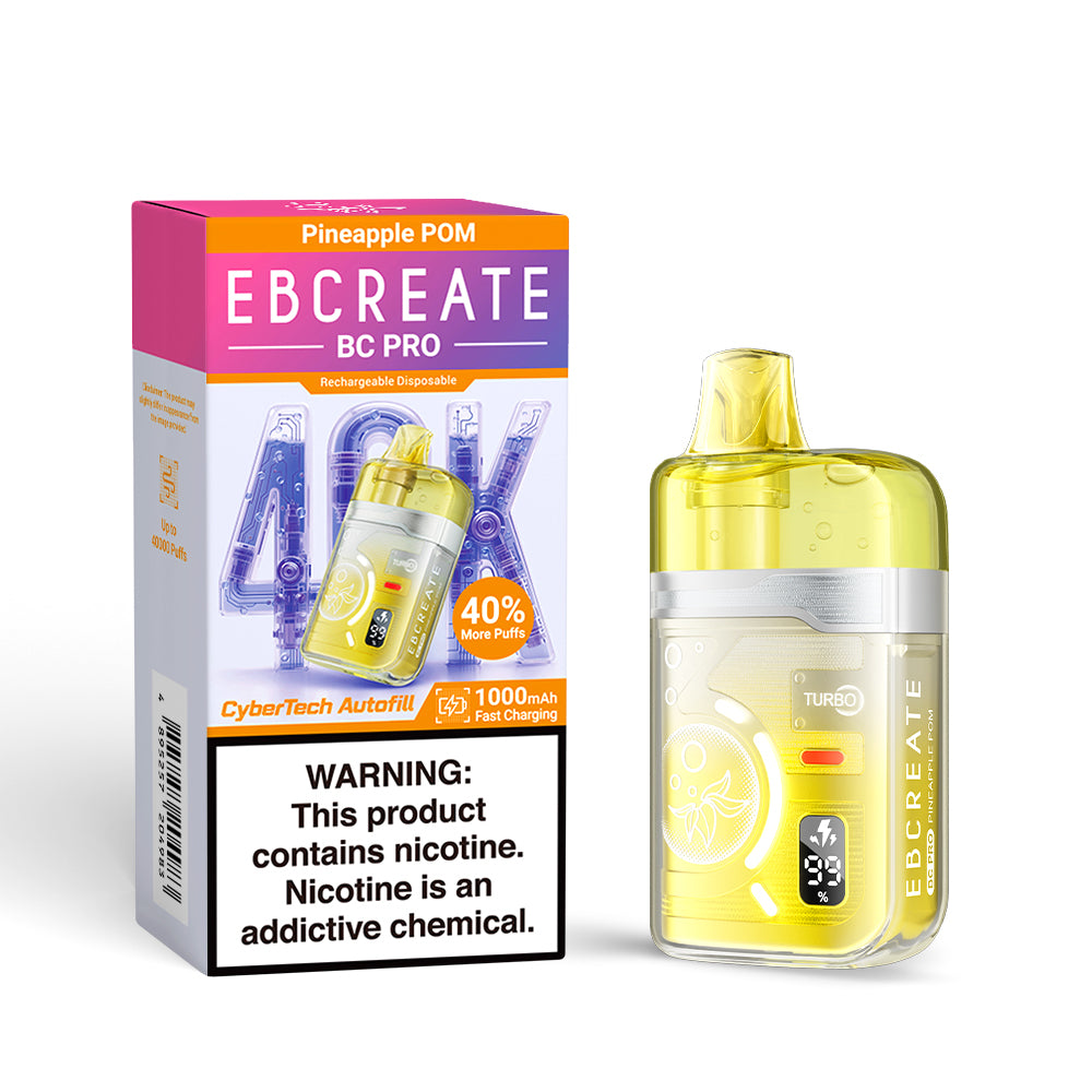 Kit monouso EBCREATE BC PRO 40K 40000 Puffs