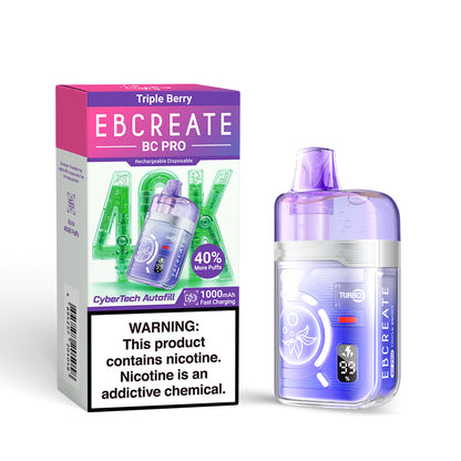 Kit monouso EBCREATE BC PRO 40K 40000 Puffs