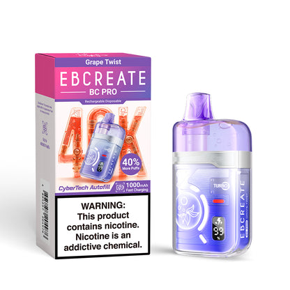 Kit monouso EBCREATE BC PRO 40K 40000 Puffs