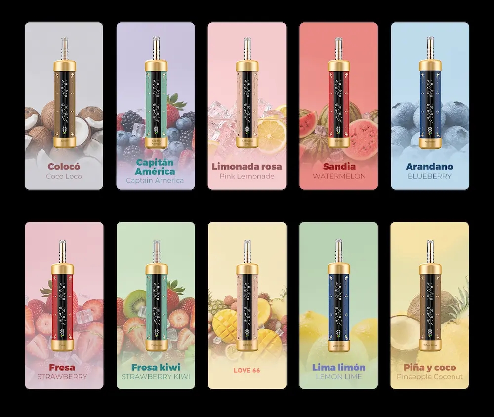 Kit monouso ricaricabile Airmez HABIBI 120K 120000 Puffs Shisha Hookah