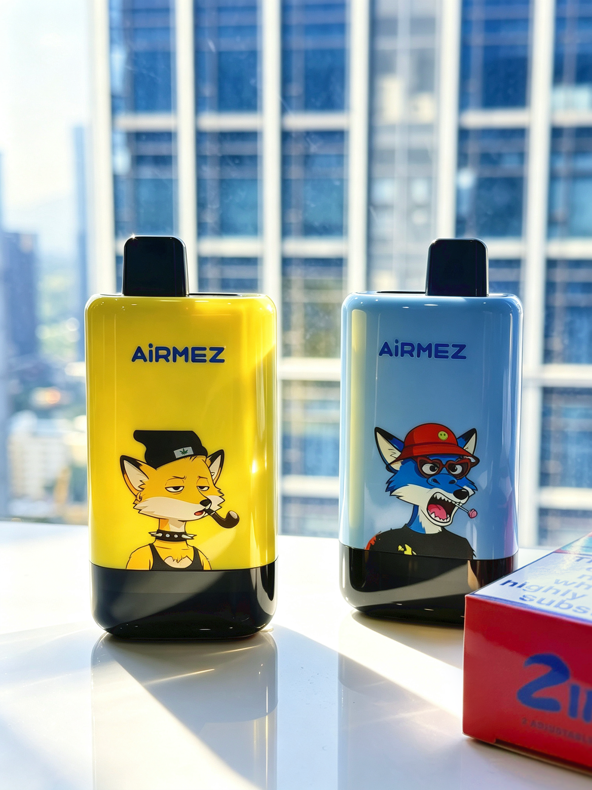 Kit monouso AiRMEZ Fox 2in1 Pro 80K 80000 Puffs