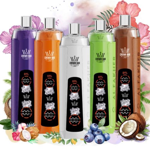 Kit monouso AL Fakher Crown Bar 8000 Crystal Dual Mode