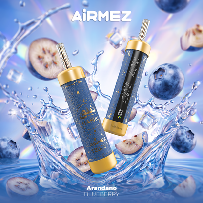 Kit monouso ricaricabile Airmez HABIBI 120K 120000 Puffs Shisha Hookah