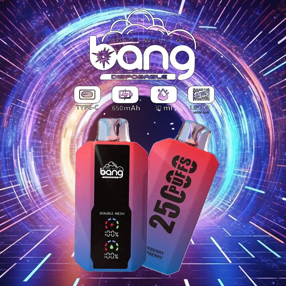 Bang 25000 Puffs Kit monouso ricaricabile (display LED)