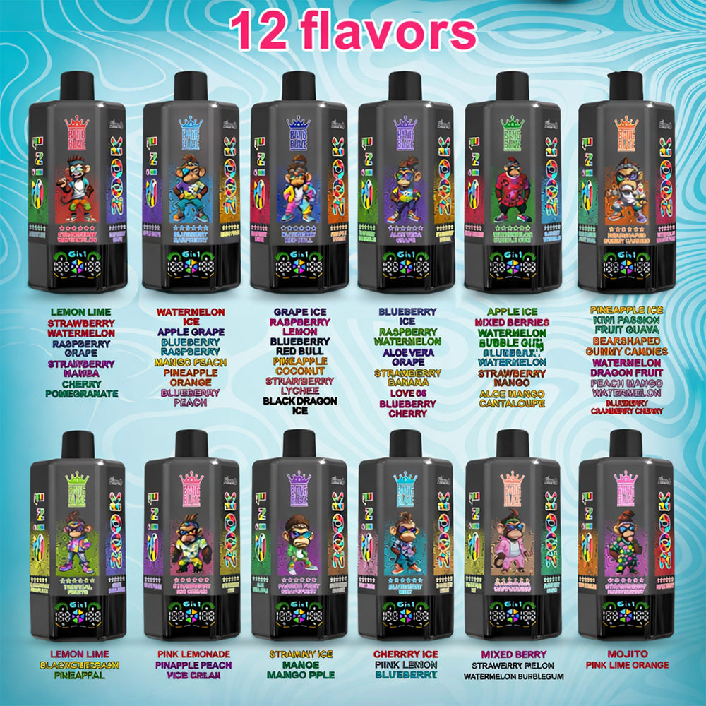 Kit monouso Bang Blaze 200K 200000 Puffs 6 in 1
