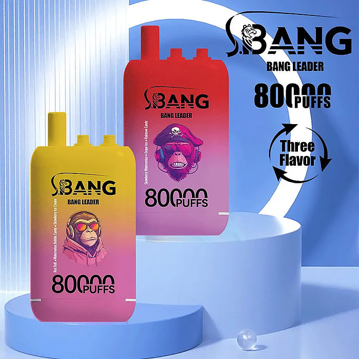 Kit monouso Bang Leader 80000 Puff 3 in 1 Flavor 80K