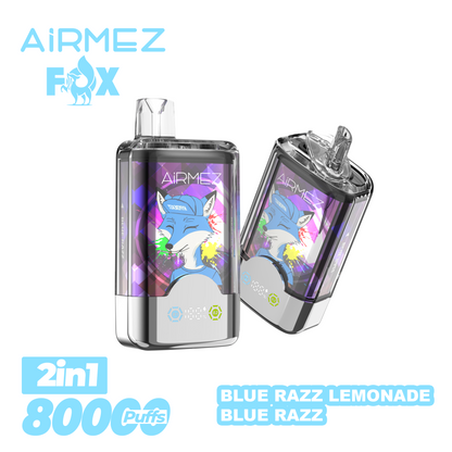 Kit monouso AiRMEZ Fox 80K 80000 Puffs 30ml (Dual Flavor)