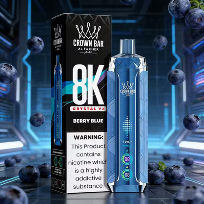 Kit monouso AL Fakher Crown Bar 8000 Crystal V2