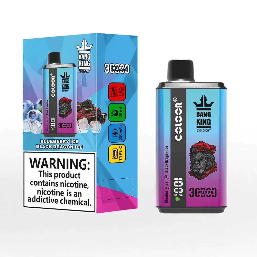 Bang King 30000 Puffs Double Flavor monouso Vape (display LED)