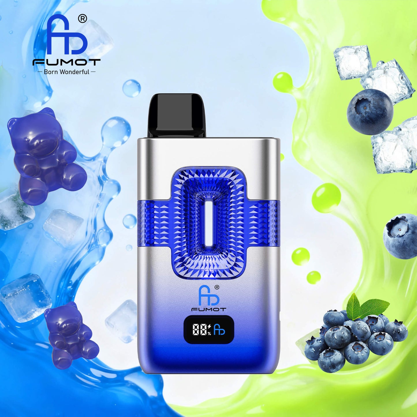 Kit monouso Fumot RandM ECO 2in1 50000 50K