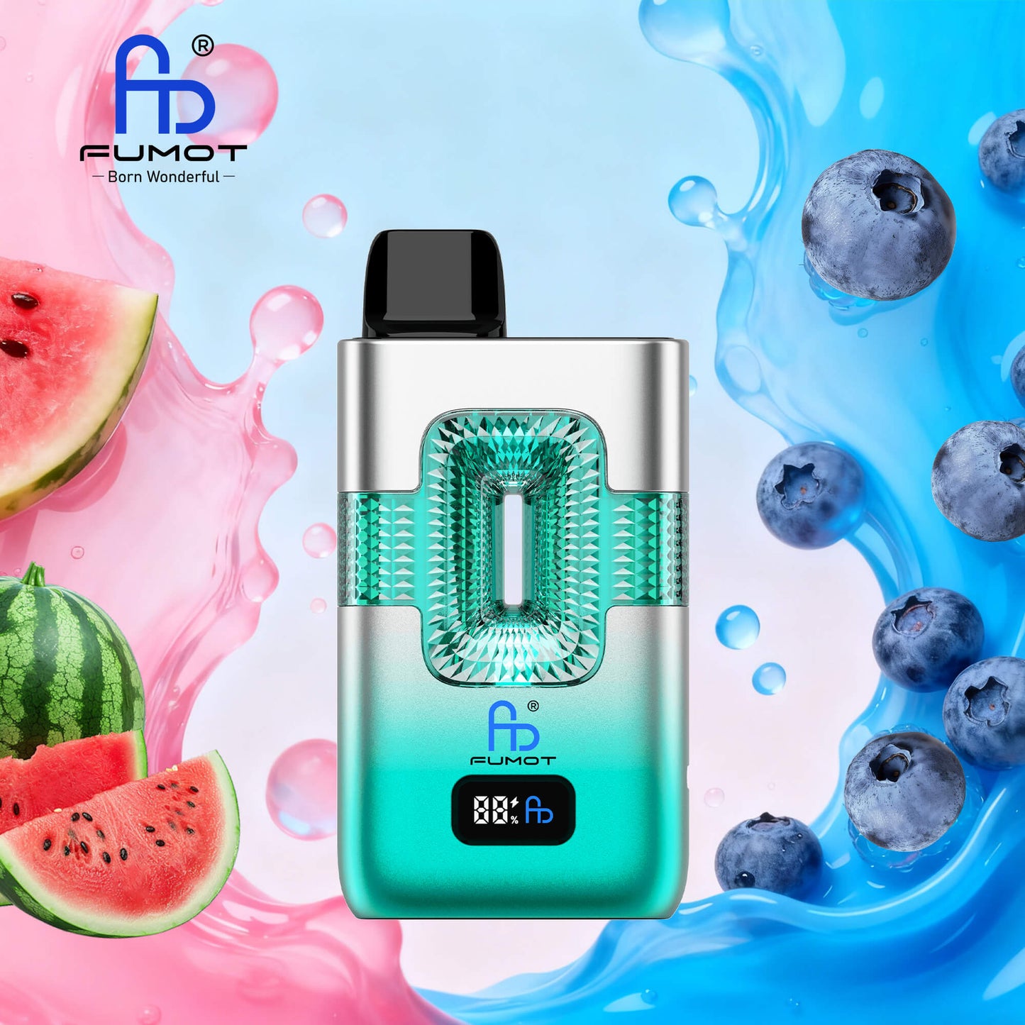 Kit monouso Fumot RandM ECO 2in1 50000 50K