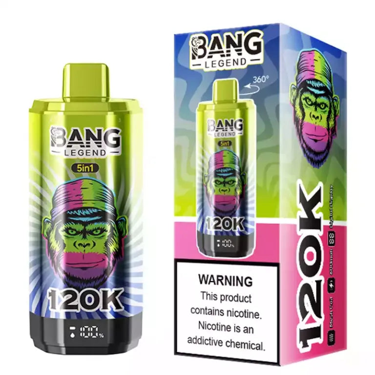 Kit monouso Bang Legend 120000 120K Puffs 5in1