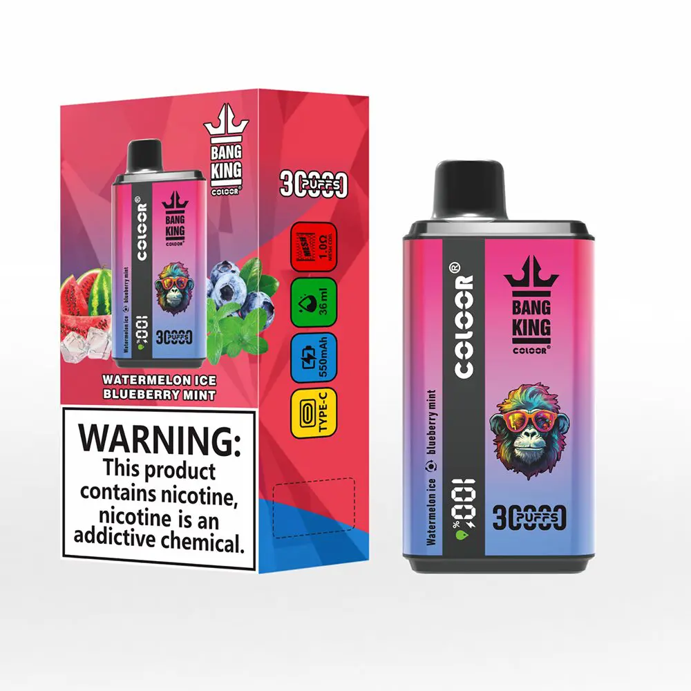 Bang King 30000 Puffs Double Flavor monouso Vape (display LED)