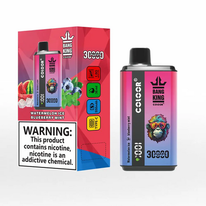 Bang King 30000 Puffs Double Flavor monouso Vape (display LED)