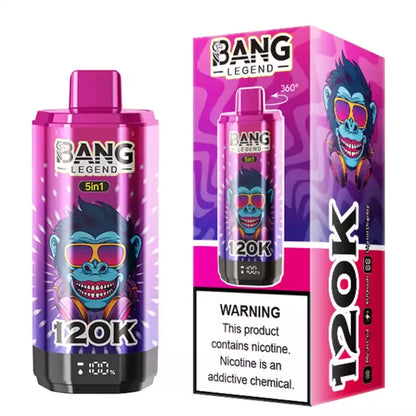 Kit monouso Bang Legend 120000 120K Puffs 5in1