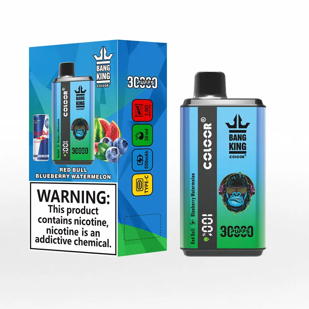 Bang King 30000 Puffs Double Flavor monouso Vape (display LED)